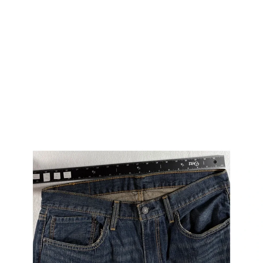 NWT Levi's 559 Relaxed Fit Jeans 36x30 Blue Denim Dark Wash Straight Whiskered